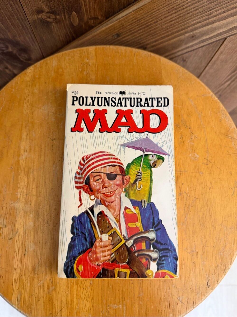 Vintage Polyunsaturated MAD #31 Alfred E. Neuman (9201)